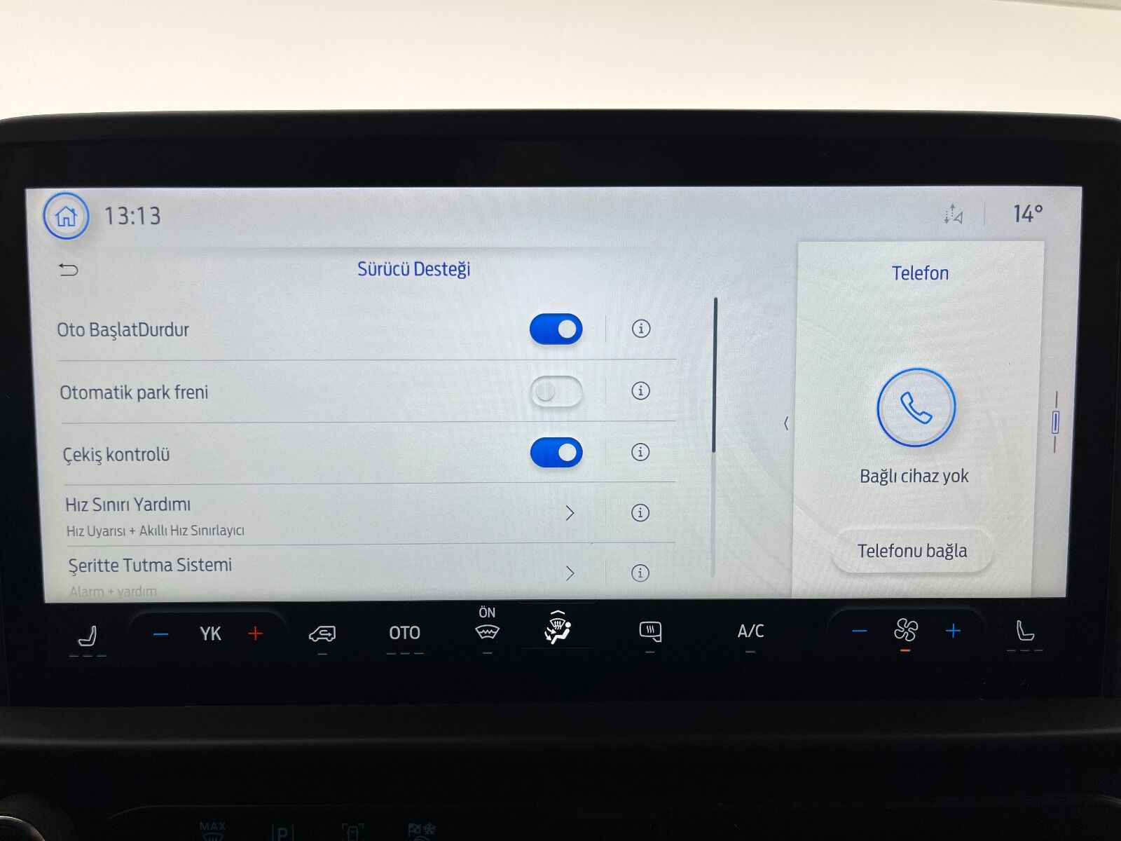 Ford Transit Custom Van 2.0 EcoBlue Upgrade 320 S Deluxe Otomatik - 2023 - Detay