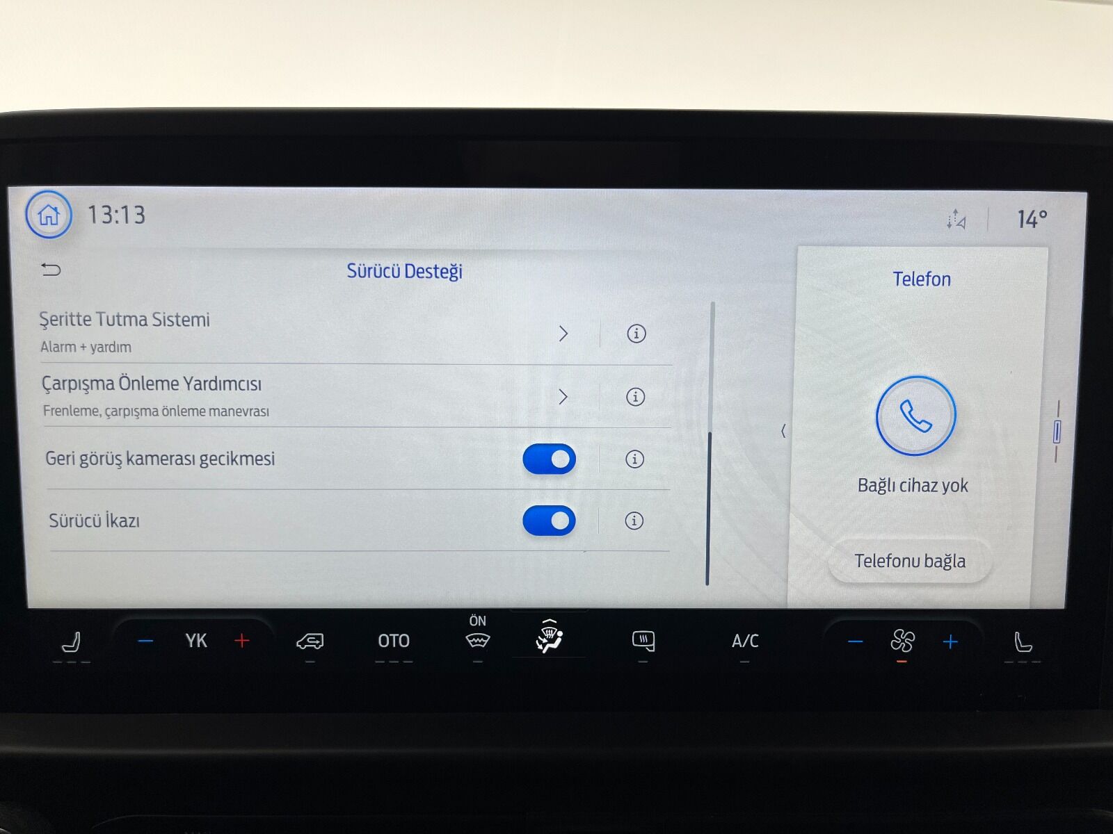 Ford Transit Custom Van 2.0 EcoBlue Upgrade 320 S Deluxe Otomatik - 2023 - Detay