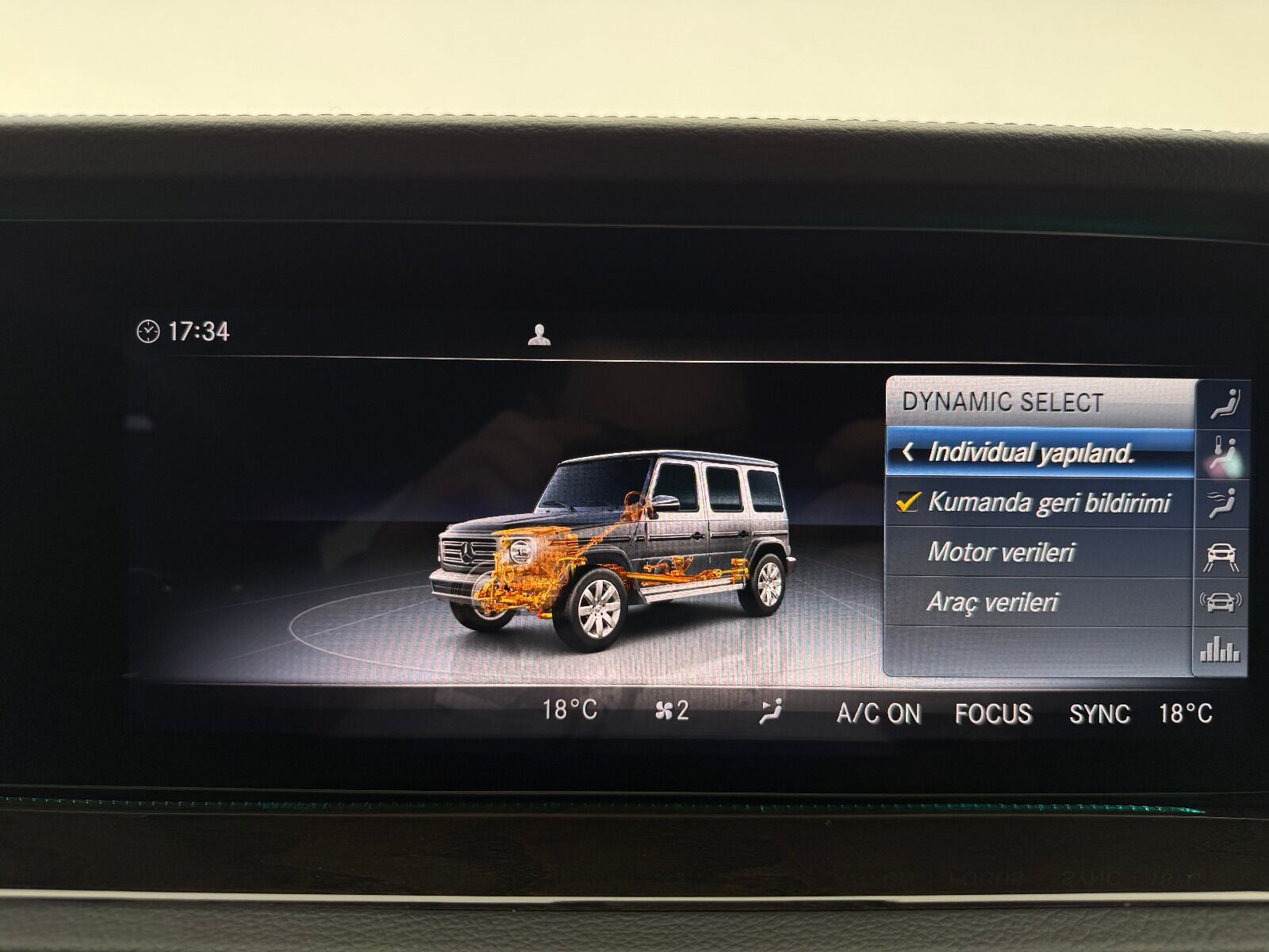 Mercedes-Benz G Serisi G 400 D Magnetic 9G-Tronic - 2021 - Detay