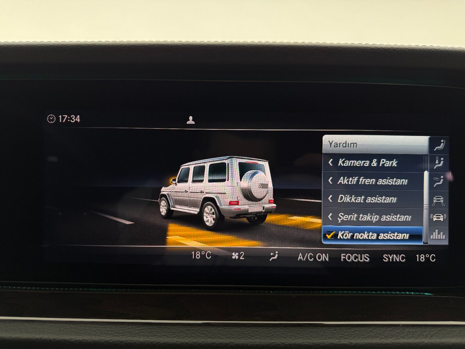 Mercedes-Benz G Serisi G 400 D Magnetic 9G-Tronic - 2021 - Detay
