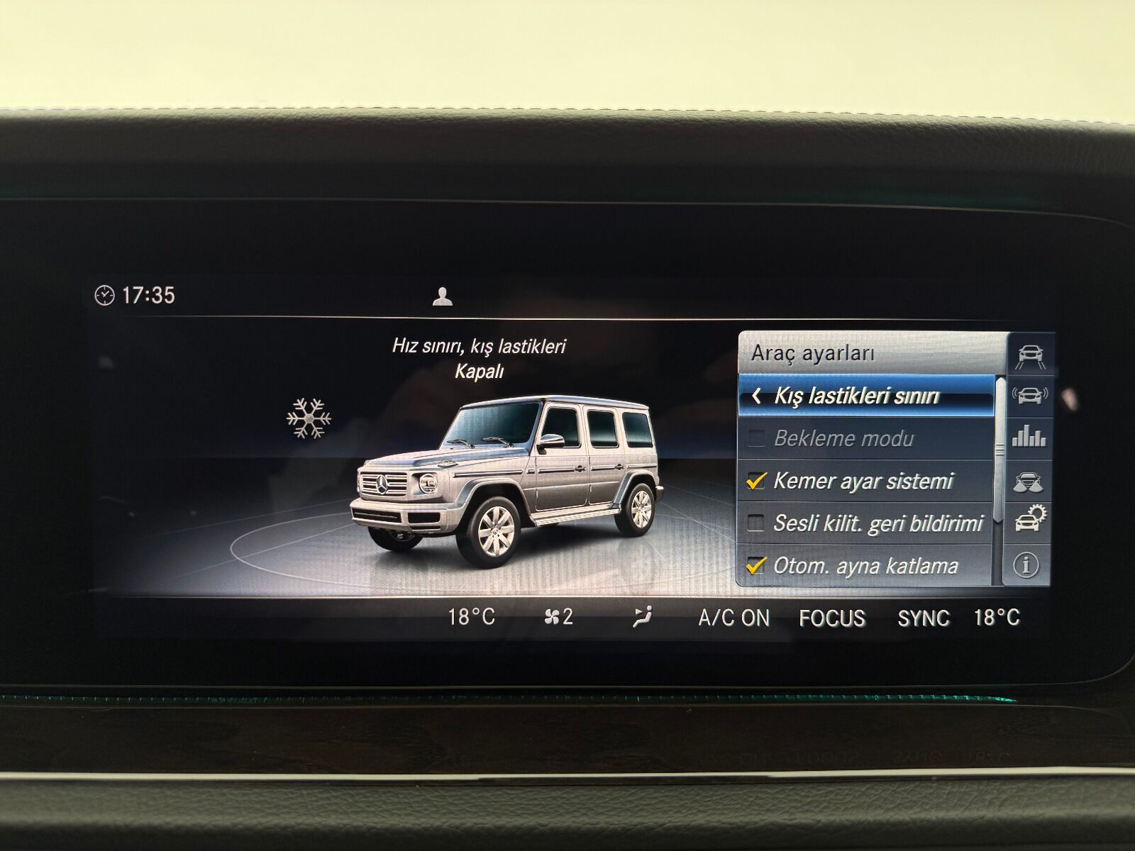 Mercedes-Benz G Serisi G 400 D Magnetic 9G-Tronic - 2021 - Detay