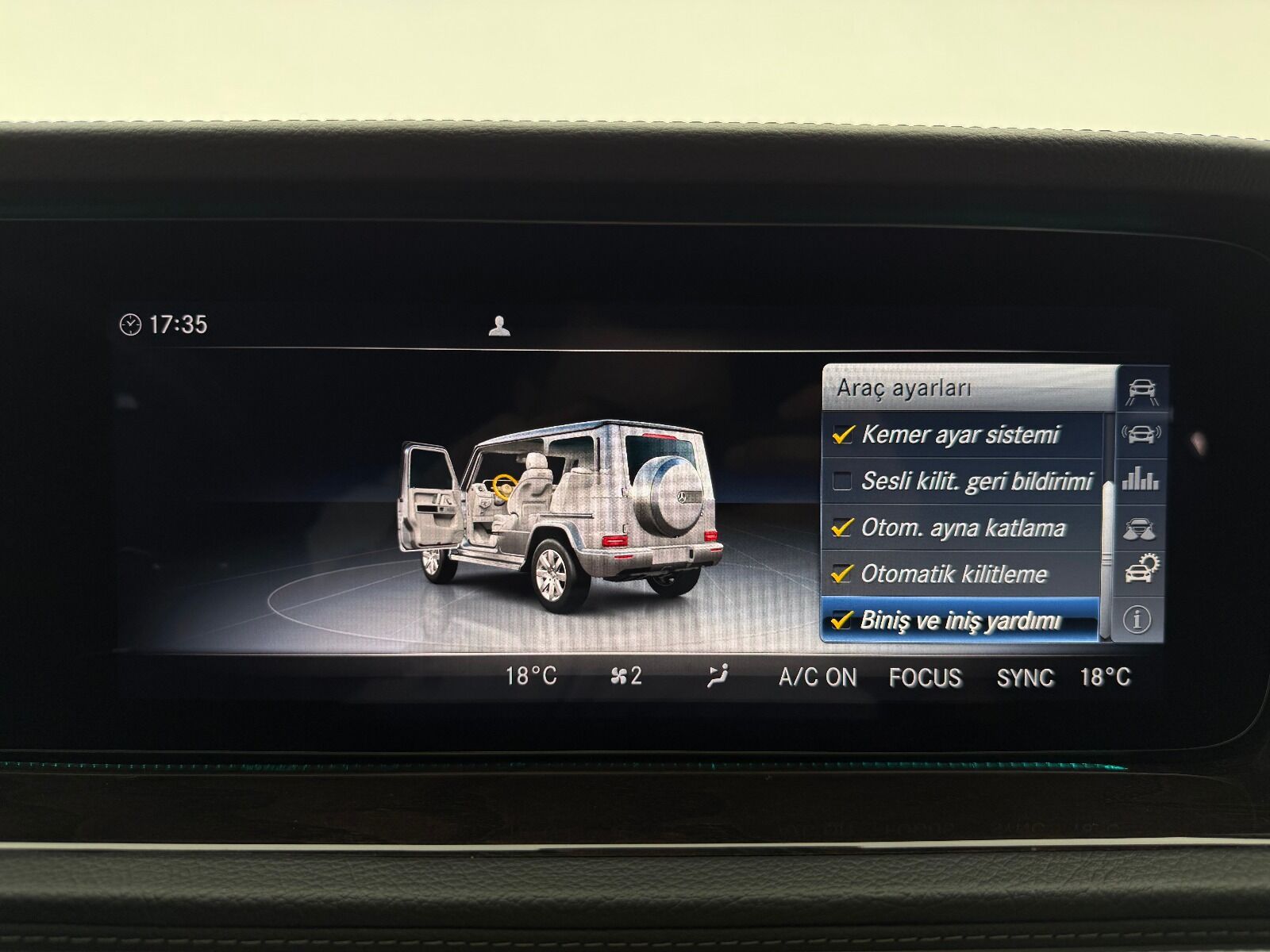 Mercedes-Benz G Serisi G 400 D Magnetic 9G-Tronic - 2021 - Detay