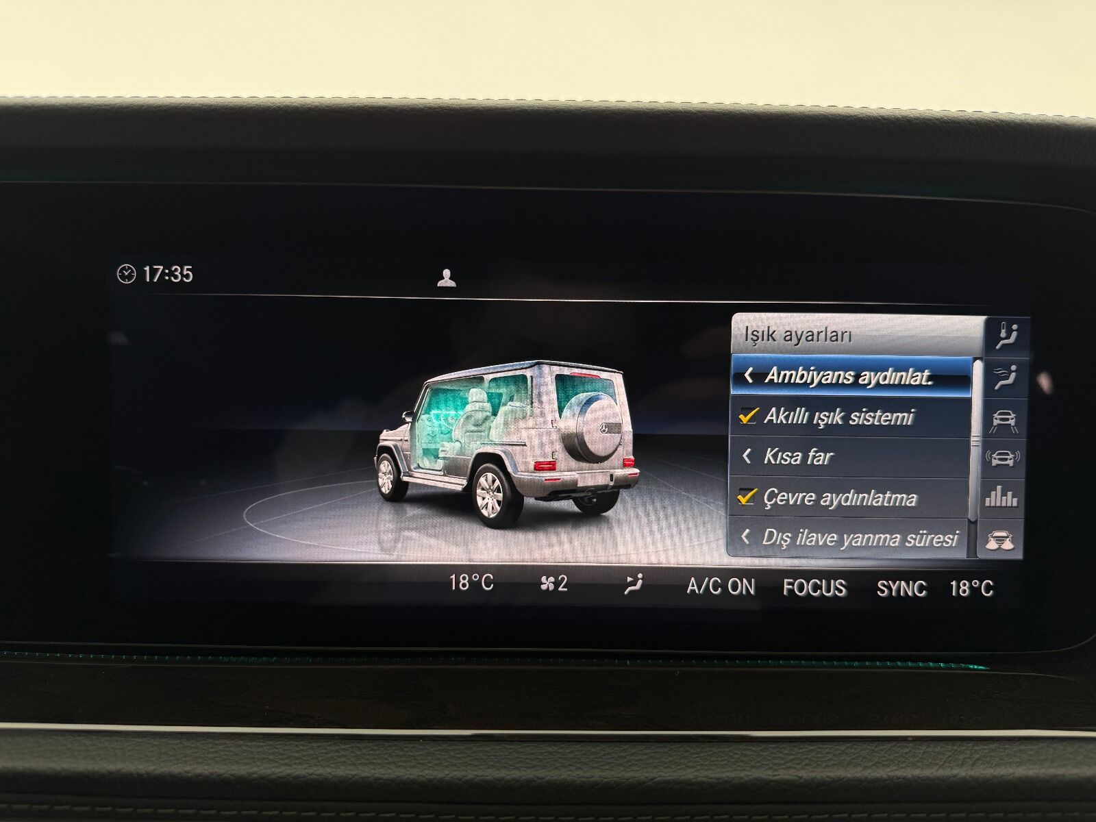Mercedes-Benz G Serisi G 400 D Magnetic 9G-Tronic - 2021 - Detay