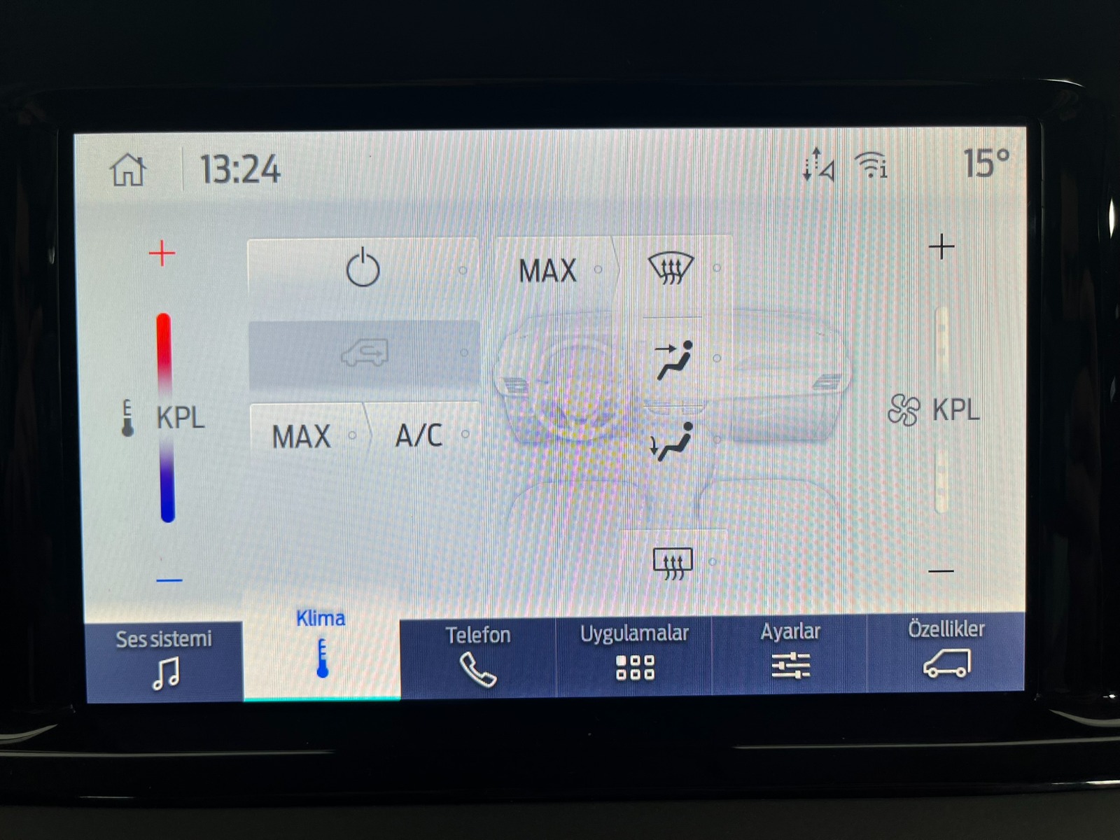 Ford Tourneo Courier Kombi 1.5 EcoBlue Deluxe - 2024 - Detay