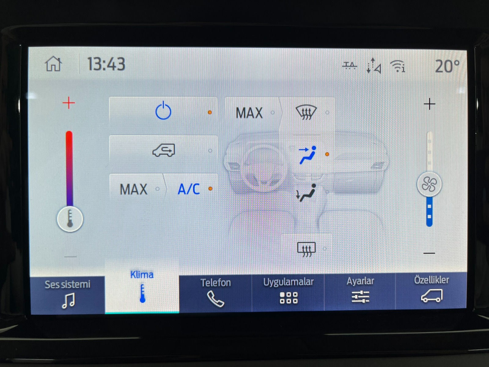 Ford Tourneo Courier Kombi 1.5 EcoBlue Deluxe - 2024 - Detay