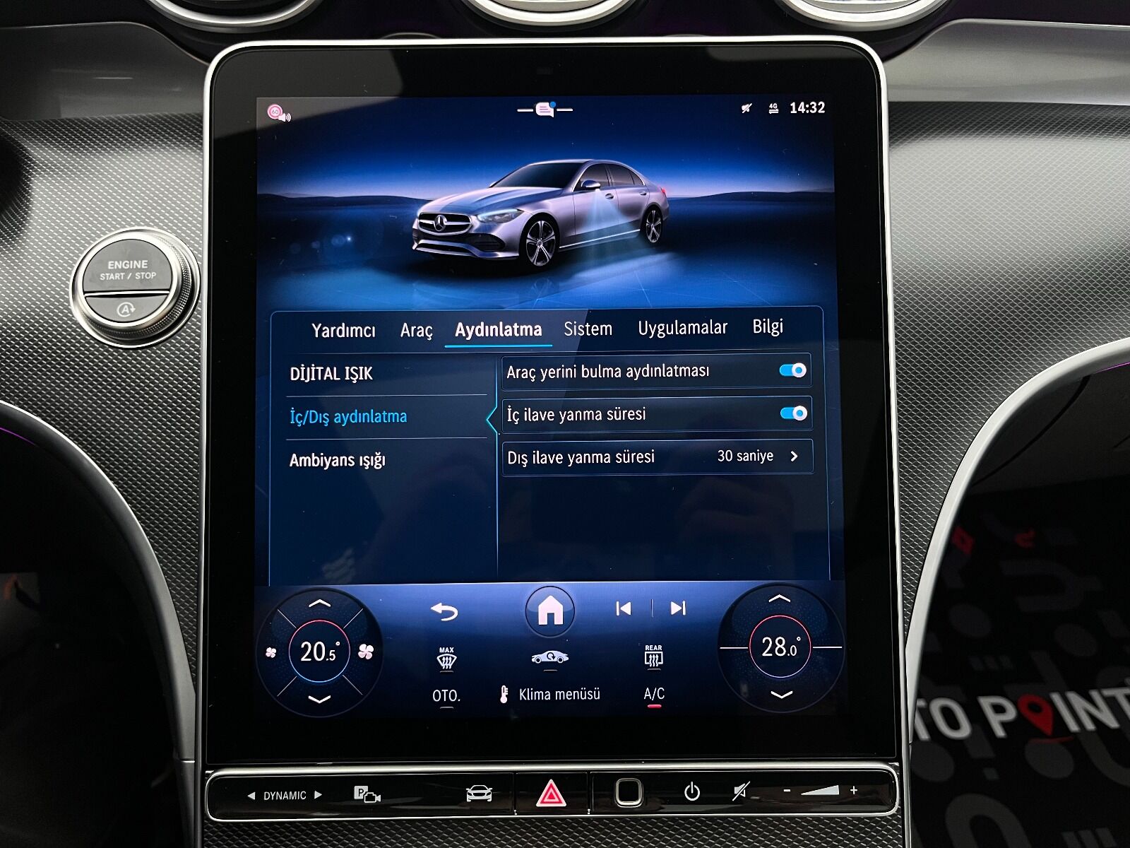 Mercedes-Benz C Serisi C 200 4Matic AMG 9G-Tronic - 2025 - Detay