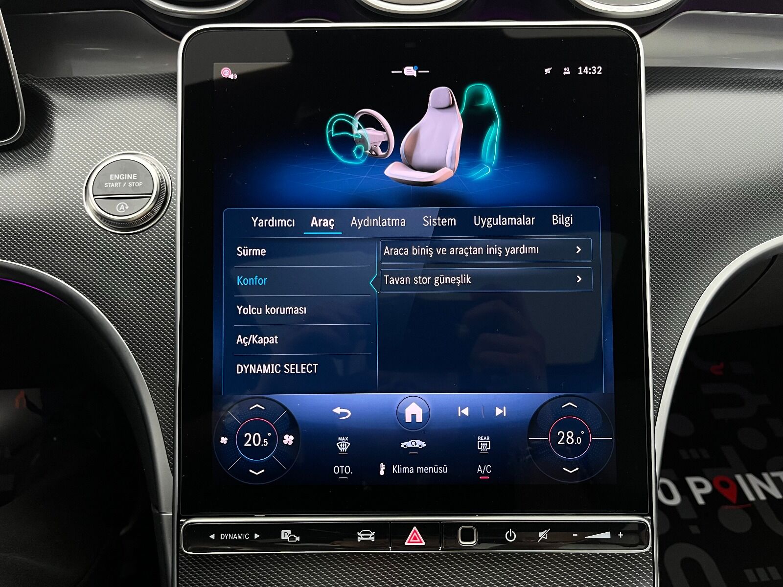 Mercedes-Benz C Serisi C 200 4Matic AMG 9G-Tronic - 2025 - Detay