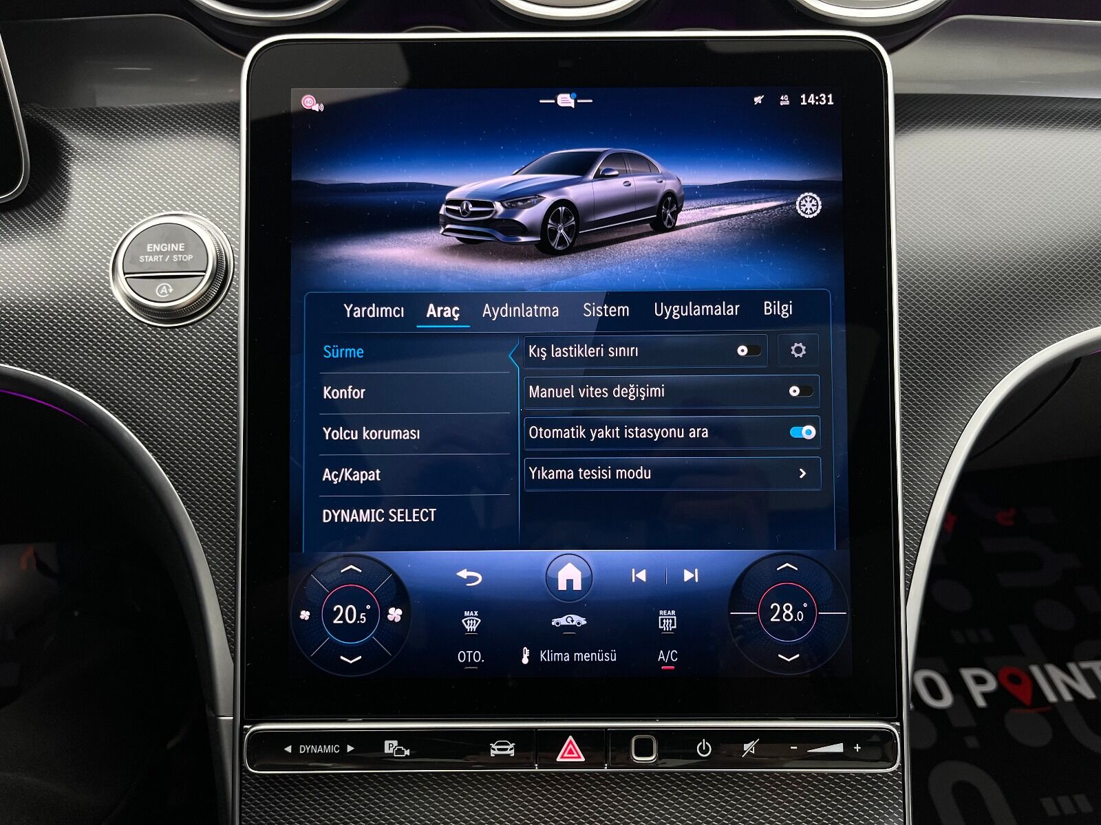 Mercedes-Benz C Serisi C 200 4Matic AMG 9G-Tronic - 2025 - Detay