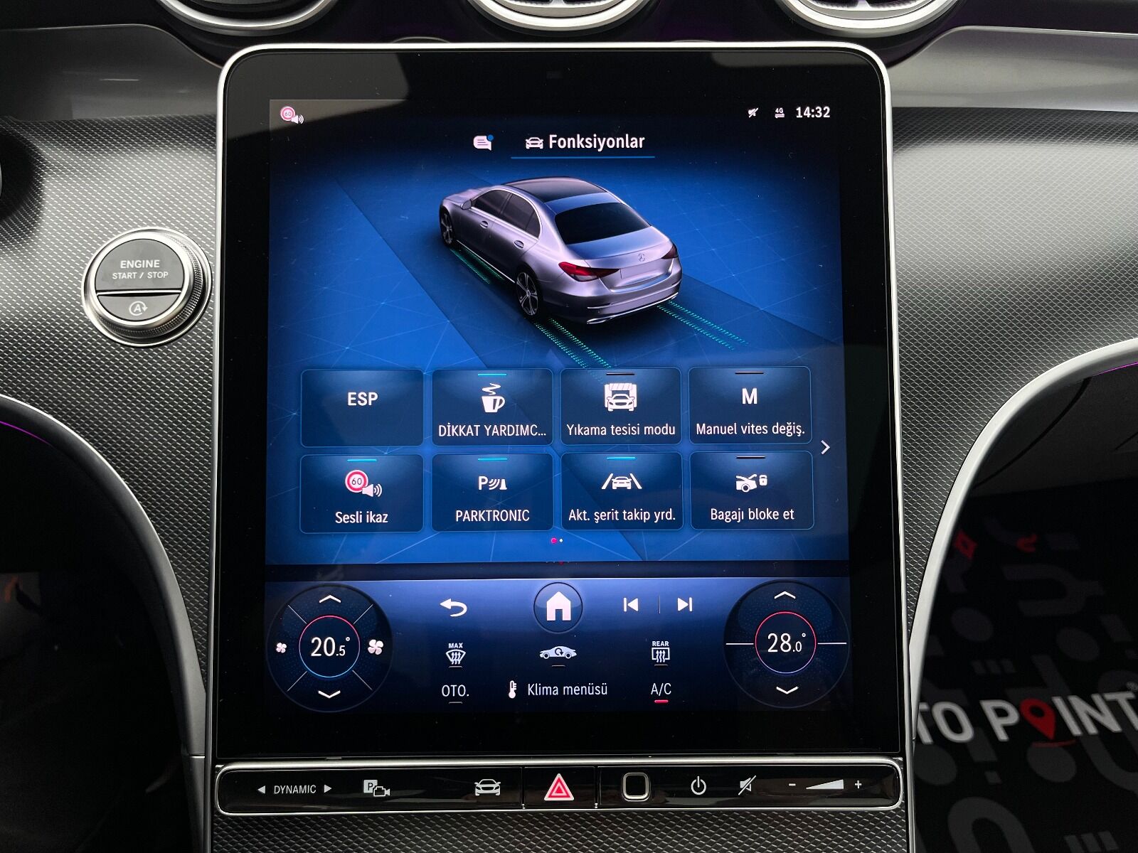 Mercedes-Benz C Serisi C 200 4Matic AMG 9G-Tronic - 2025 - Detay