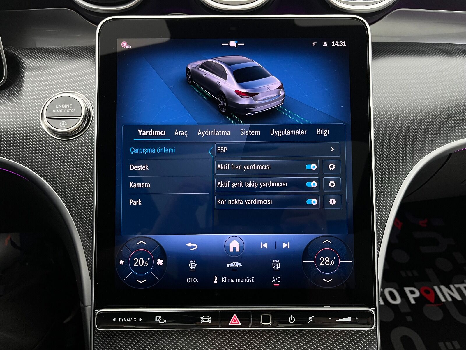 Mercedes-Benz C Serisi C 200 4Matic AMG 9G-Tronic - 2025 - Detay