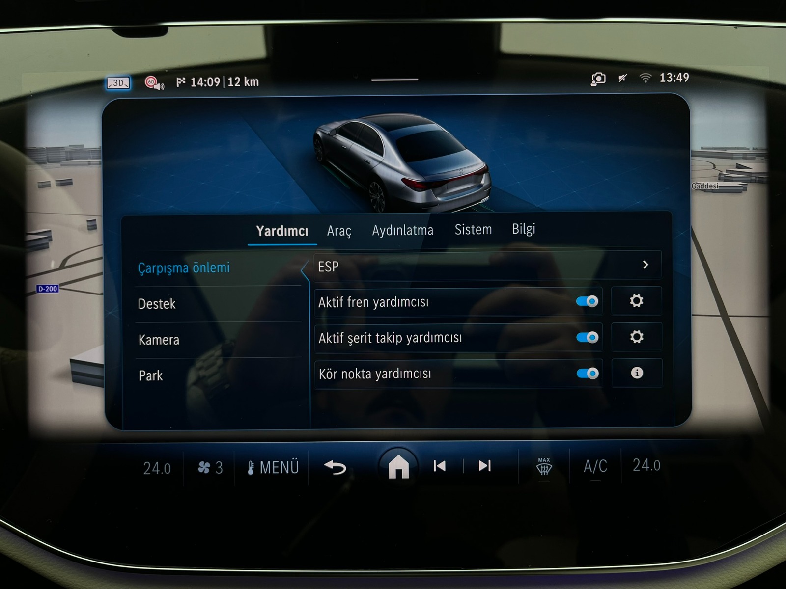 Mercedes-Benz E Sedan 220d 4Matic Edition1 Exclusive 9G-Tronic - 2023 - Detay