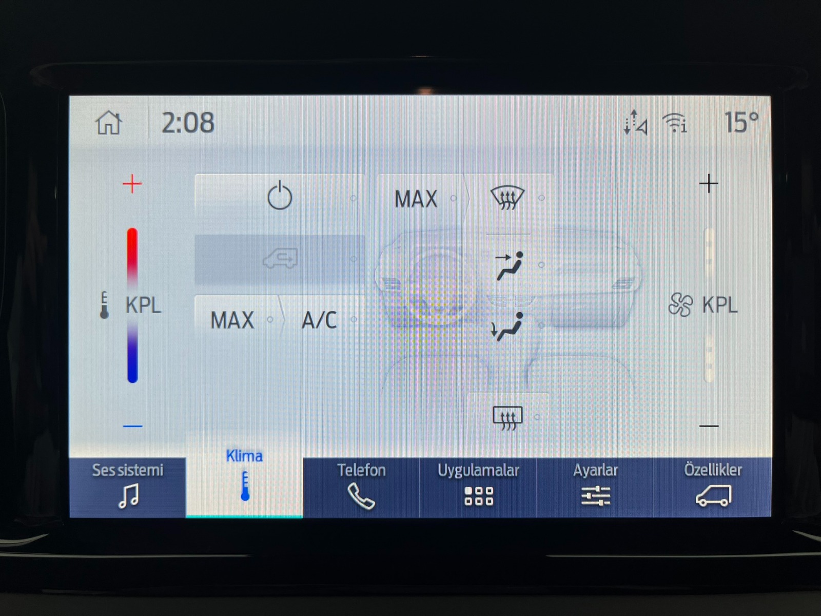 Ford Tourneo Courier Kombi 1.5 EcoBlue Deluxe - 2024 - Detay