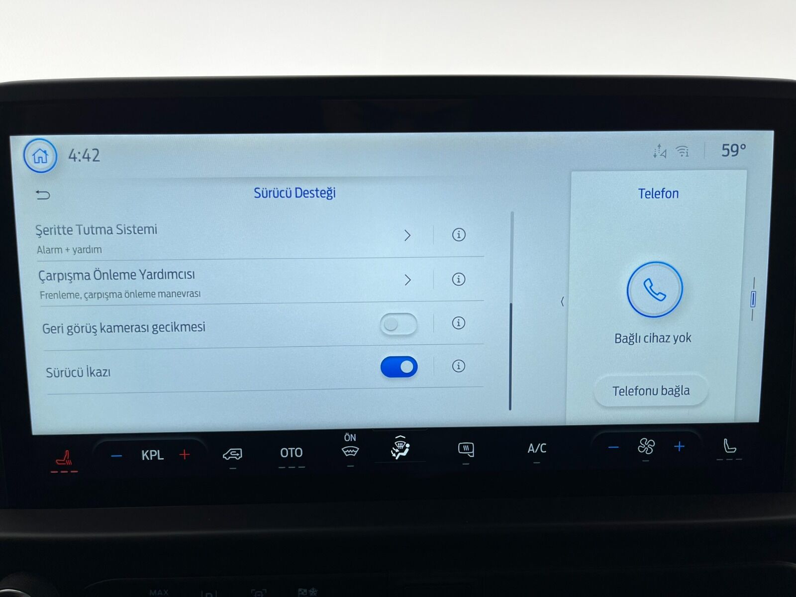 Ford Transit Custom 2.0 EcoBlue UPG 320 S Deluxe - 2024 - Detay