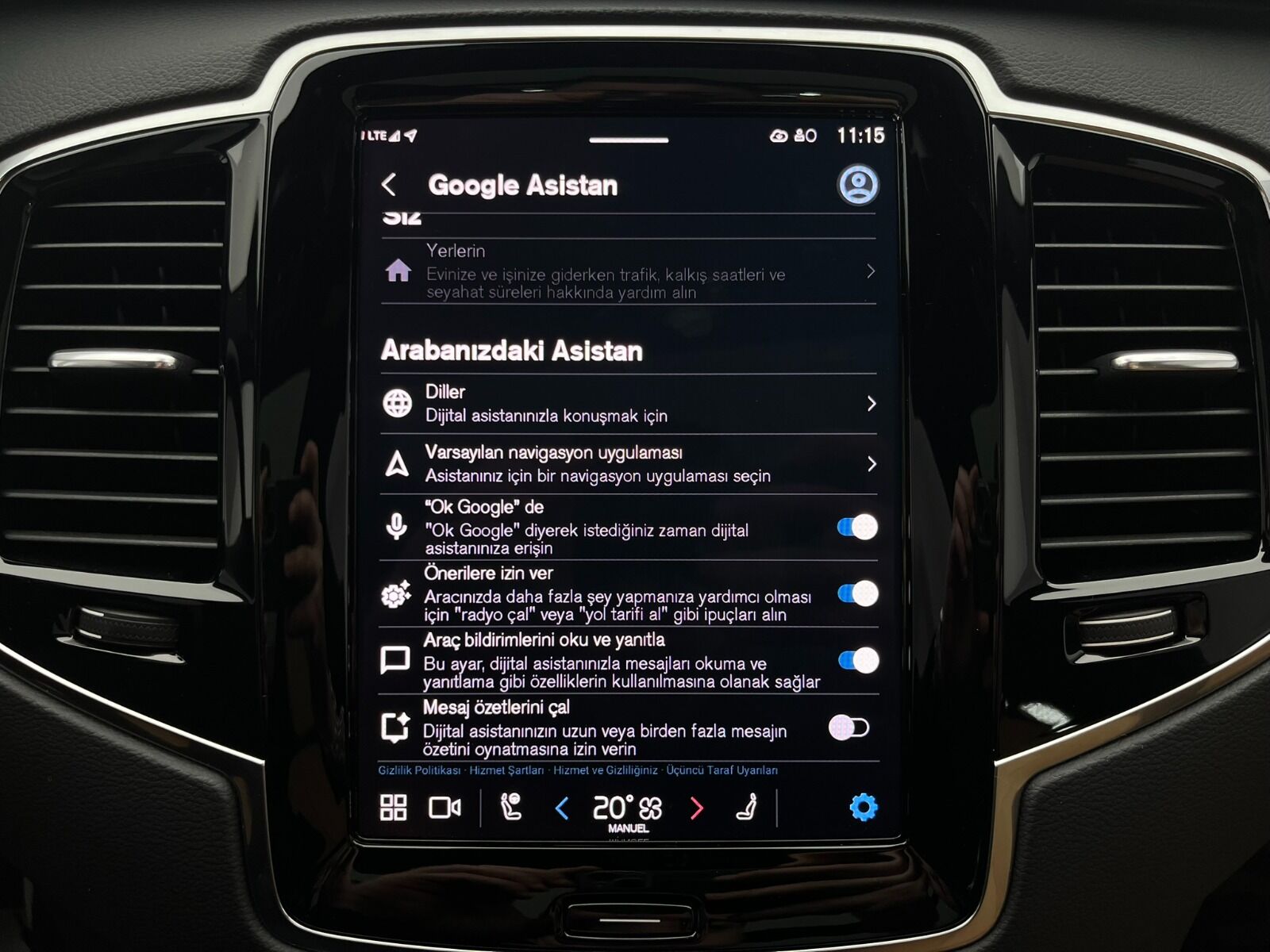 Volvo XC90 SUV 2.0 D B5 MHEV AWD Plus Bright Geartronic - 2024 - Detay