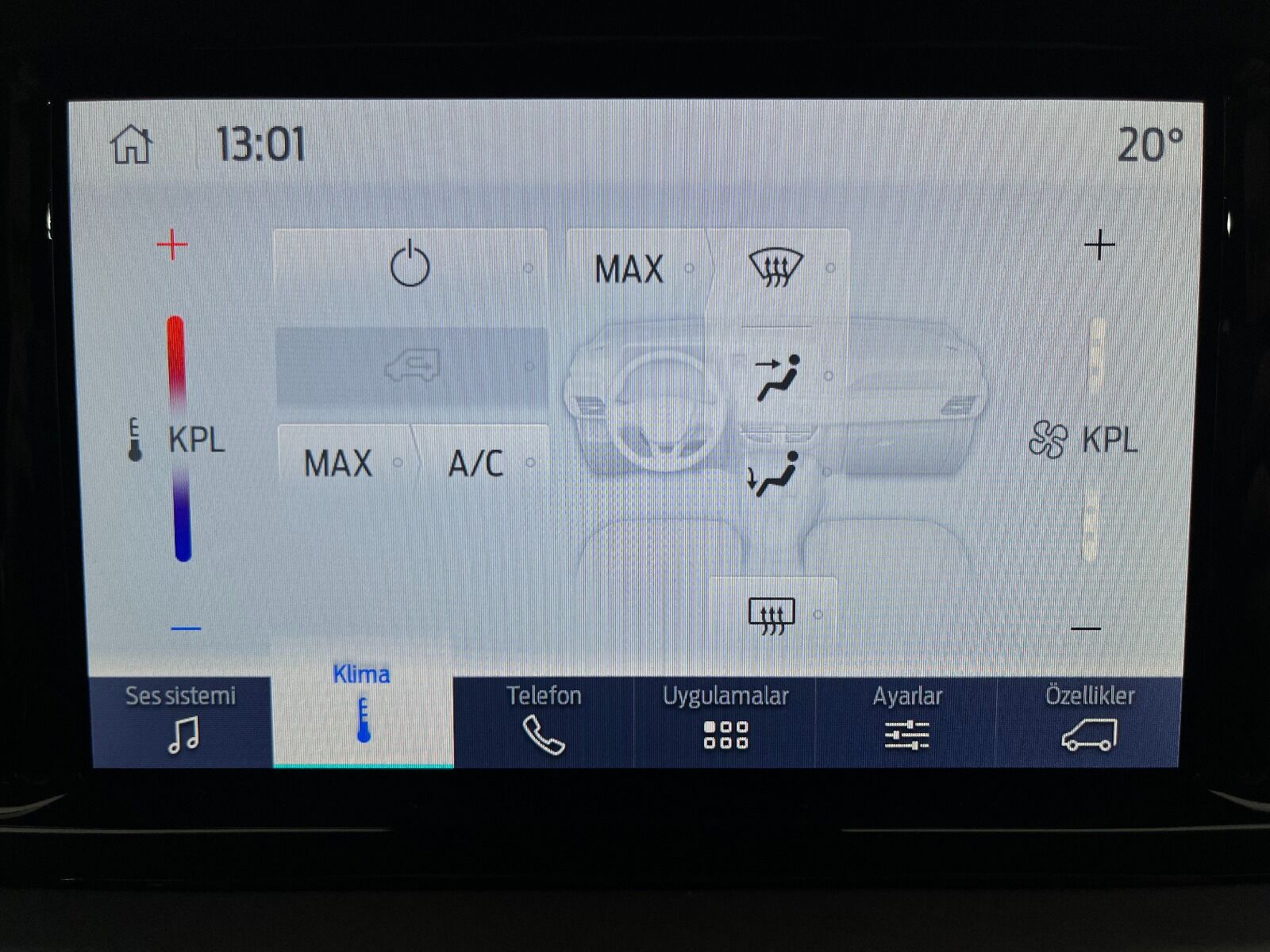 Ford Tourneo Courier Kombi 1.5 EcoBlue Deluxe - 2025 - Detay