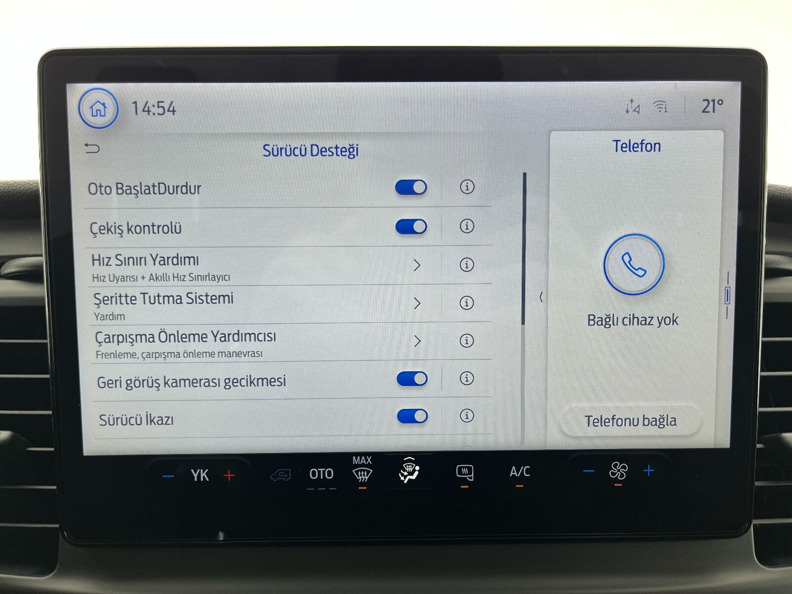 Ford Transit 350 L Van 11 M3 165 Uzun Trend - 2024 - Detay
