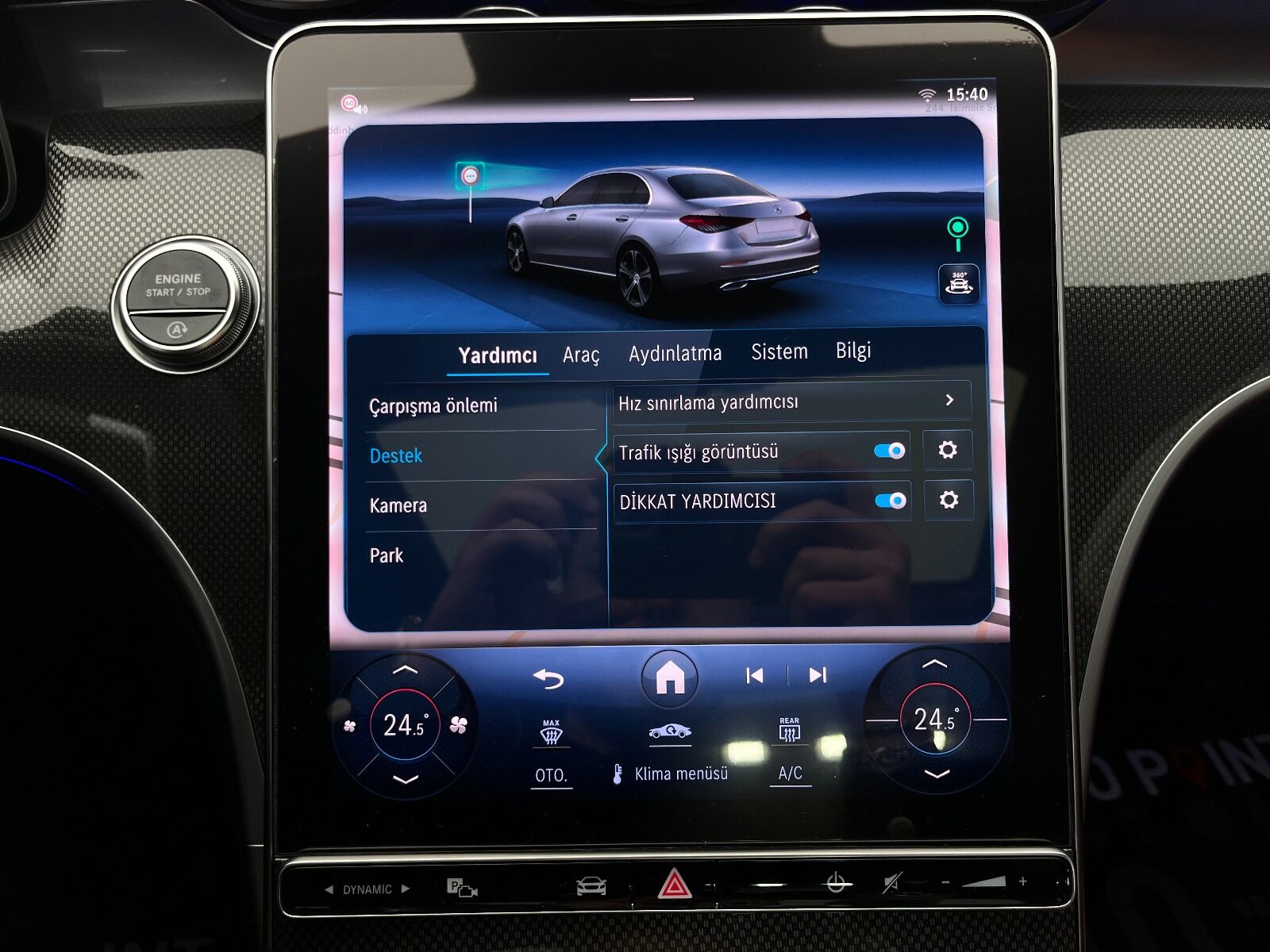 Mercedes-Benz C Serisi C 200 4Matic AMG 9G-Tronic - 2024 - Detay