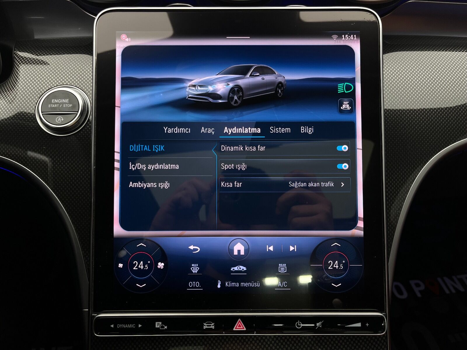 Mercedes-Benz C Serisi C 200 4Matic AMG 9G-Tronic - 2024 - Detay