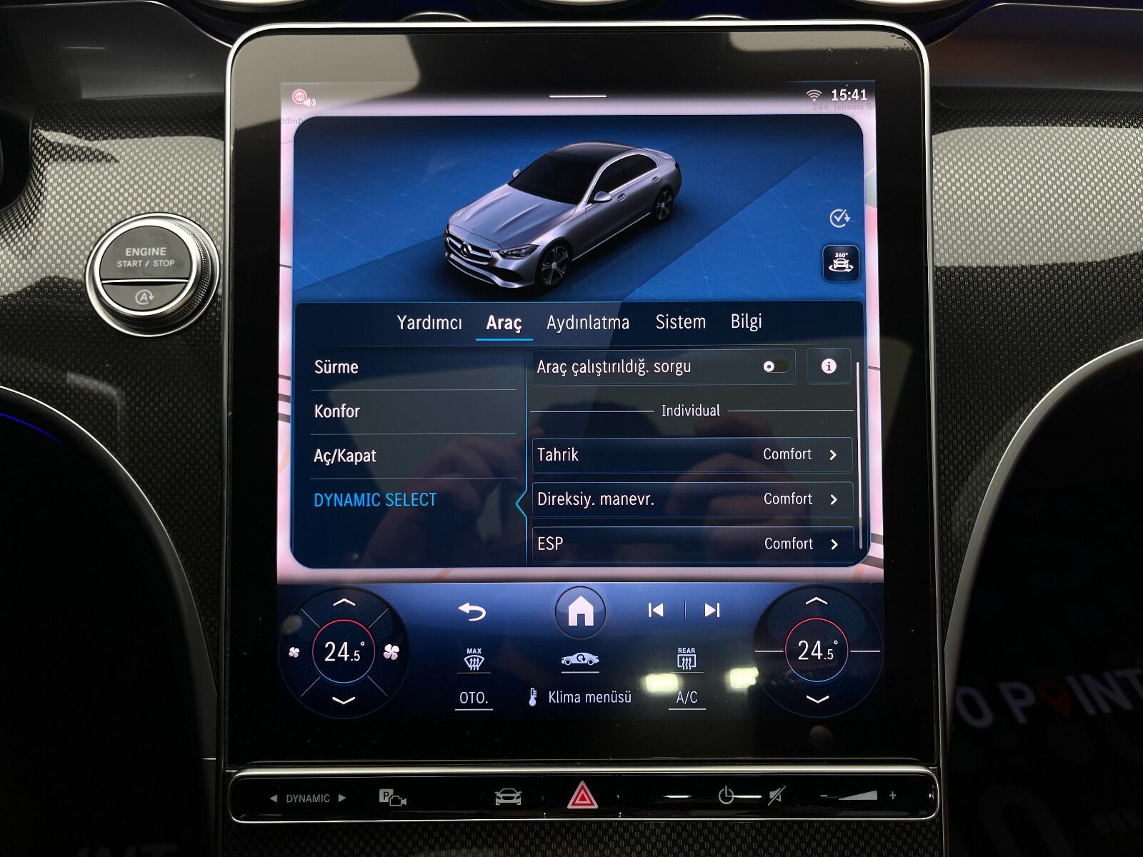 Mercedes-Benz C Serisi C 200 4Matic AMG 9G-Tronic - 2024 - Detay