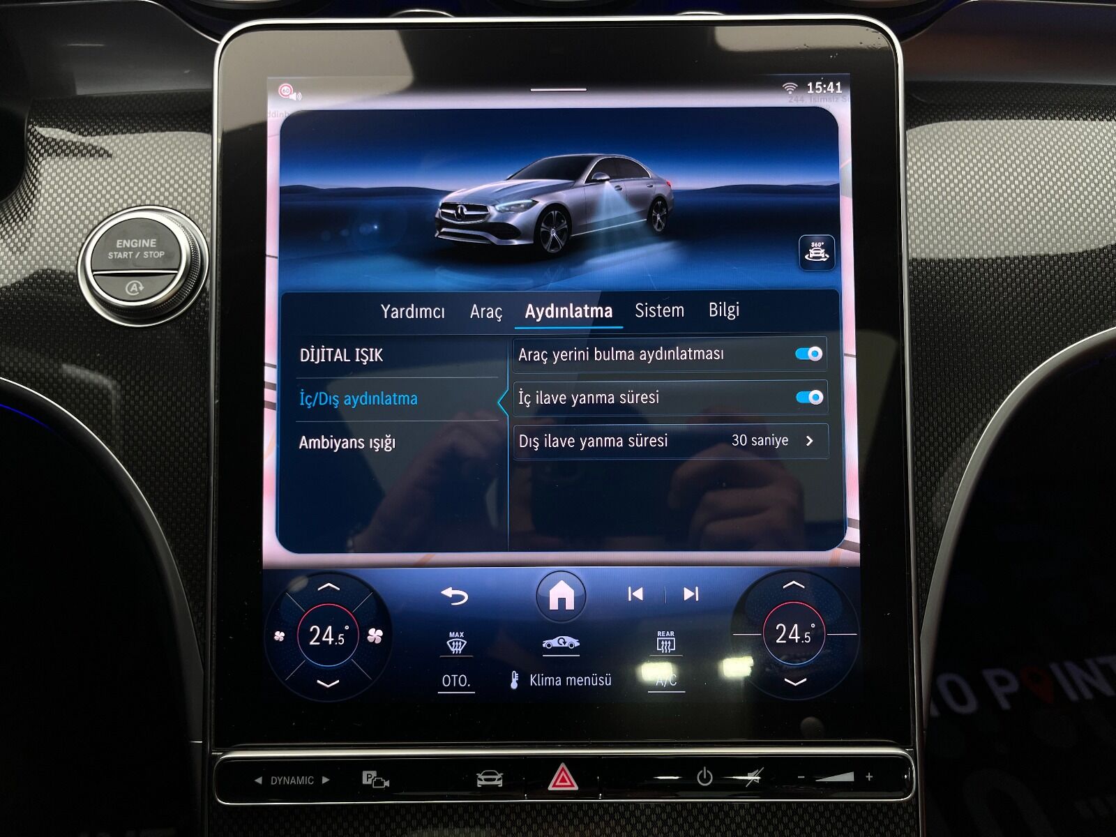 Mercedes-Benz C Serisi C 200 4Matic AMG 9G-Tronic - 2024 - Detay