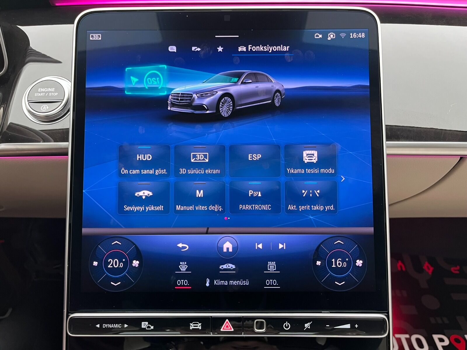 Mercedes-Benz S Sedan 400d Long 4Matic Inspiration 9G-Tronic - 2023 - Detay