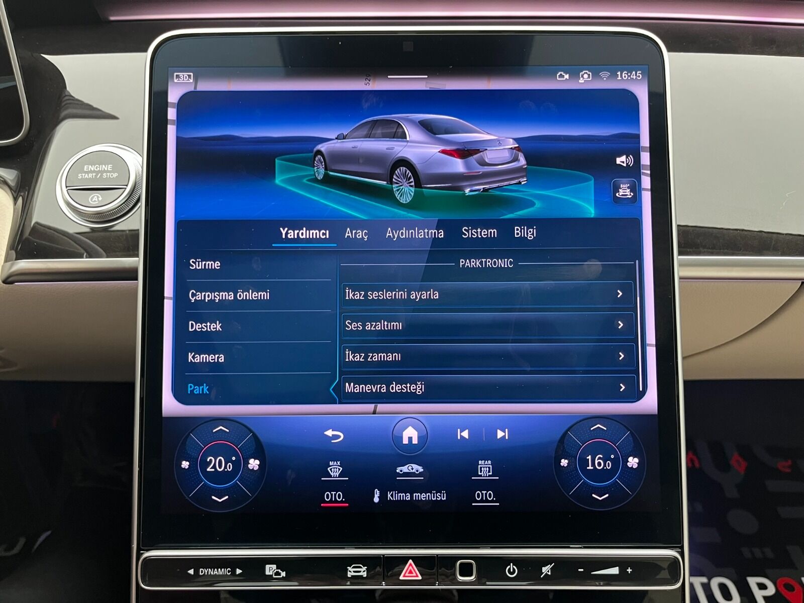 Mercedes-Benz S Sedan 400d Long 4Matic Inspiration 9G-Tronic - 2023 - Detay