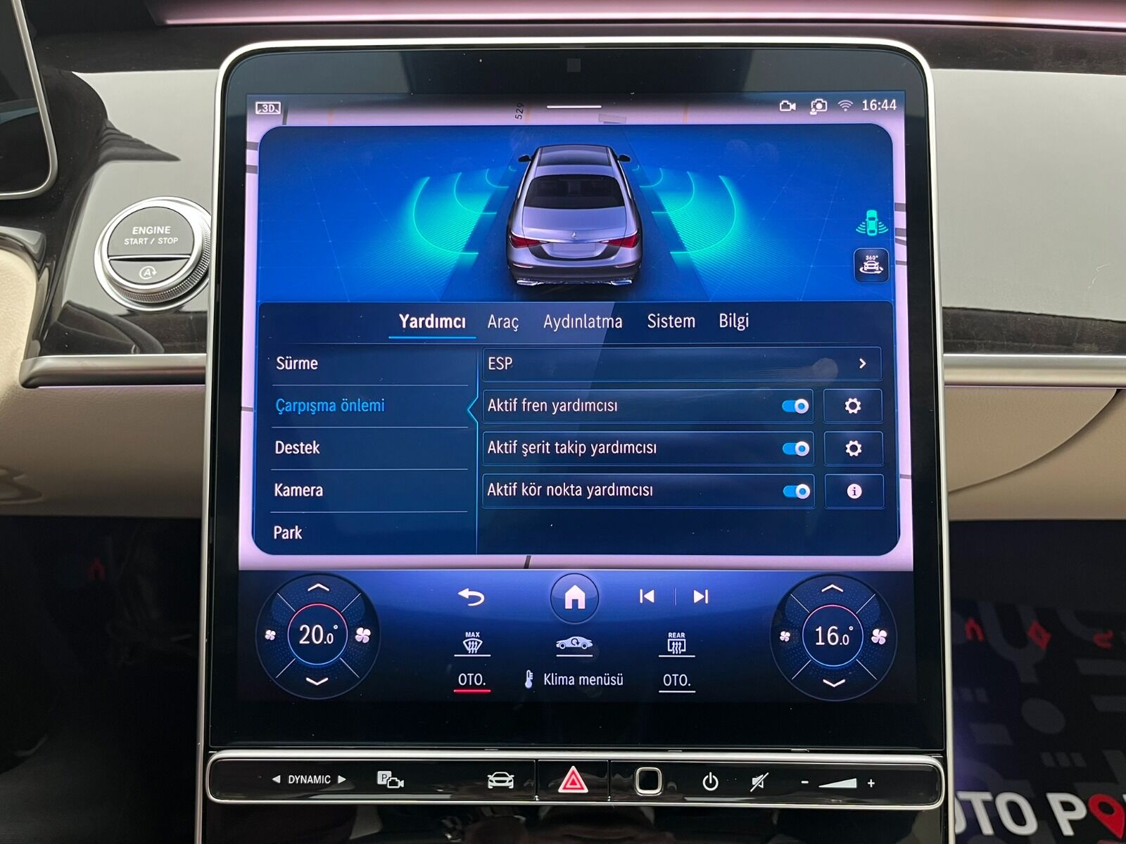 Mercedes-Benz S Sedan 400d Long 4Matic Inspiration 9G-Tronic - 2023 - Detay