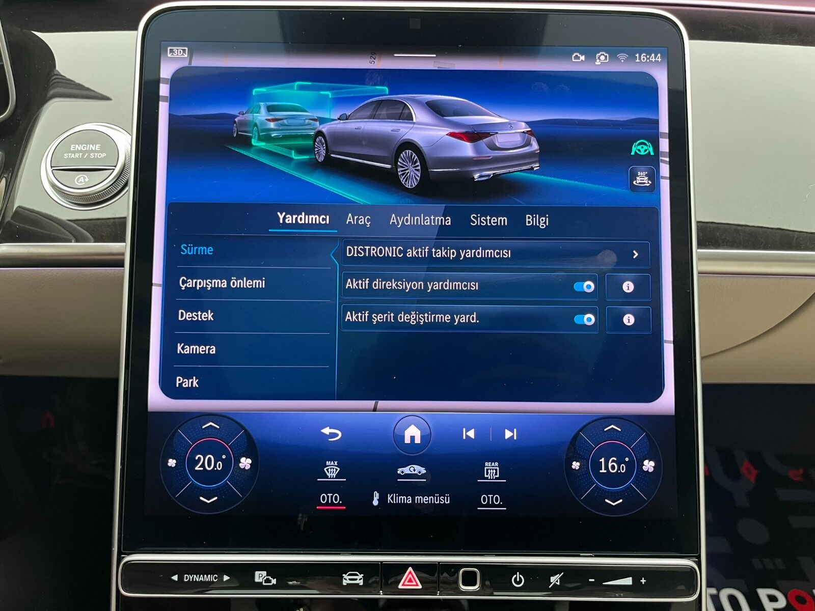 Mercedes-Benz S Sedan 400d Long 4Matic Inspiration 9G-Tronic - 2023 - Detay