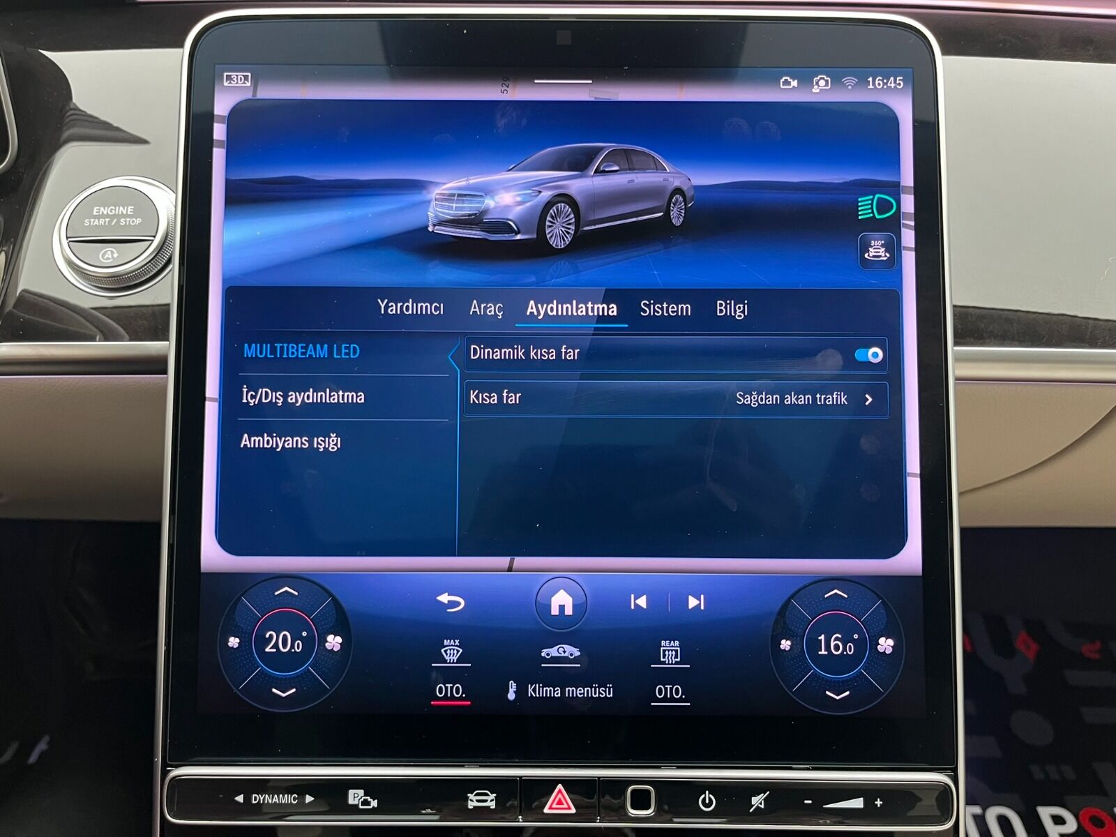 Mercedes-Benz S Sedan 400d Long 4Matic Inspiration 9G-Tronic - 2023 - Detay