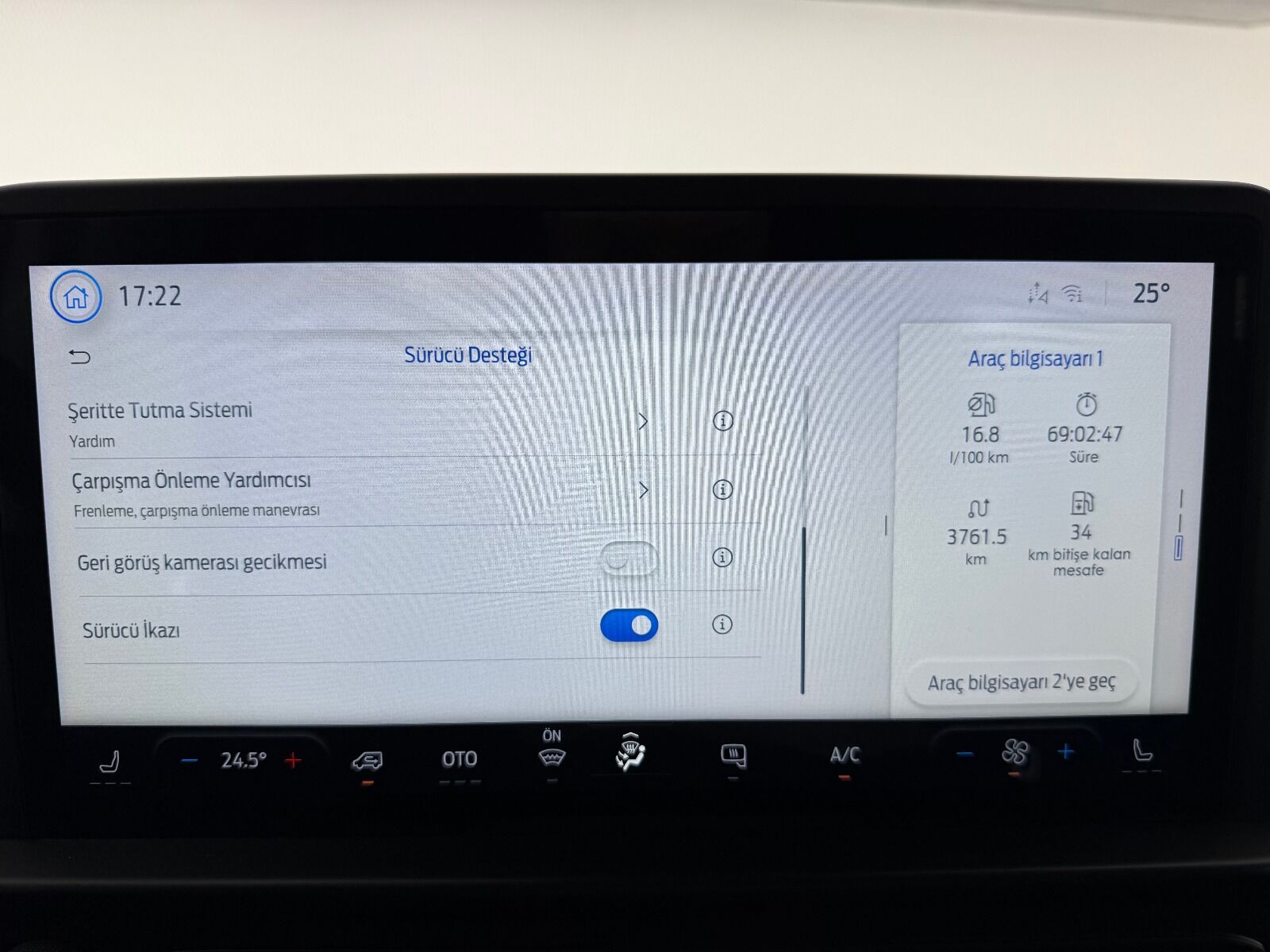 Ford Transit Custom Van 2.0 EcoBlue Upgrade 320 S Deluxe Otomatik - 2023 - Detay