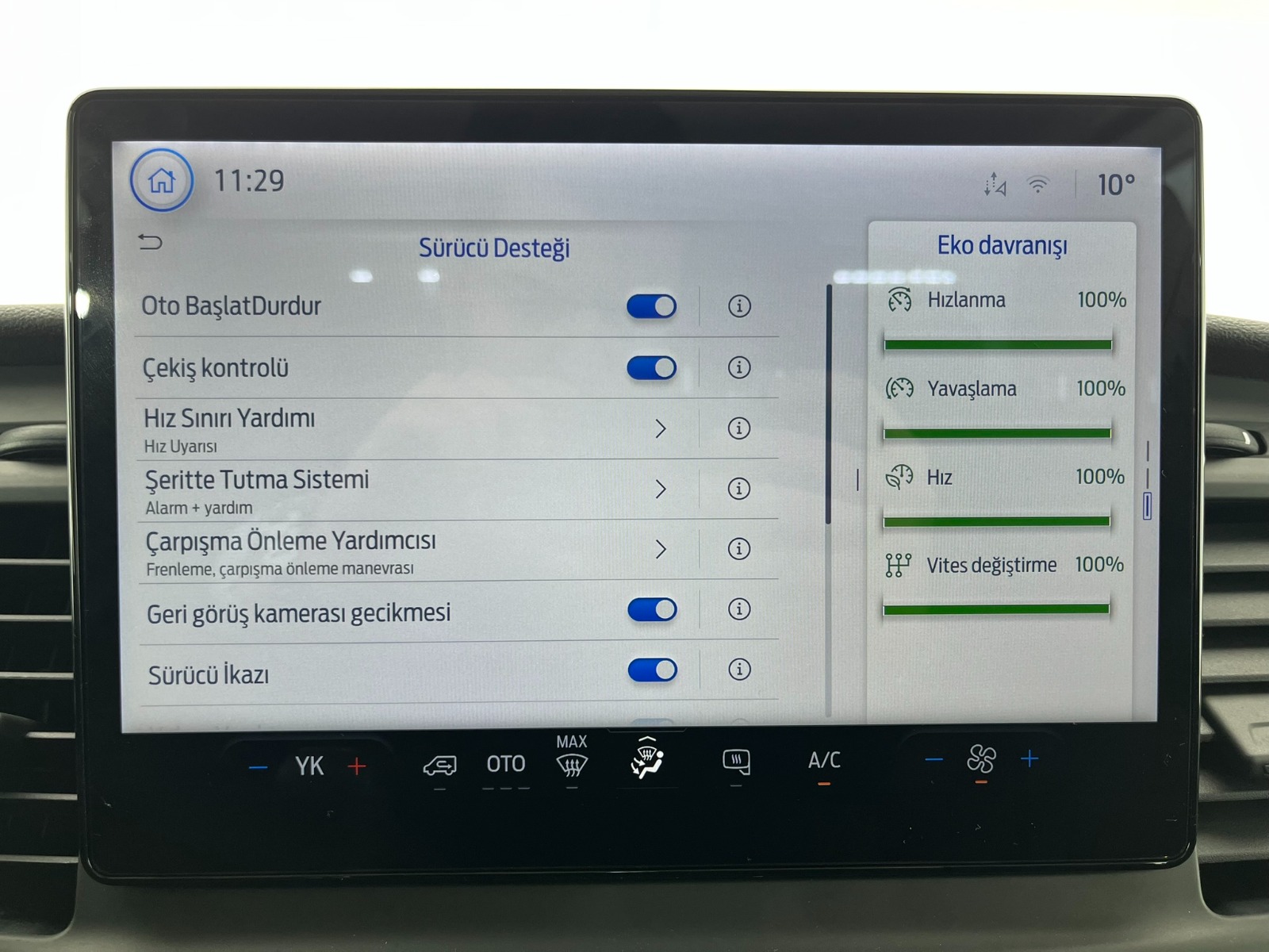 Ford Transit 350 M Çift Kabin - 2024 - Detay