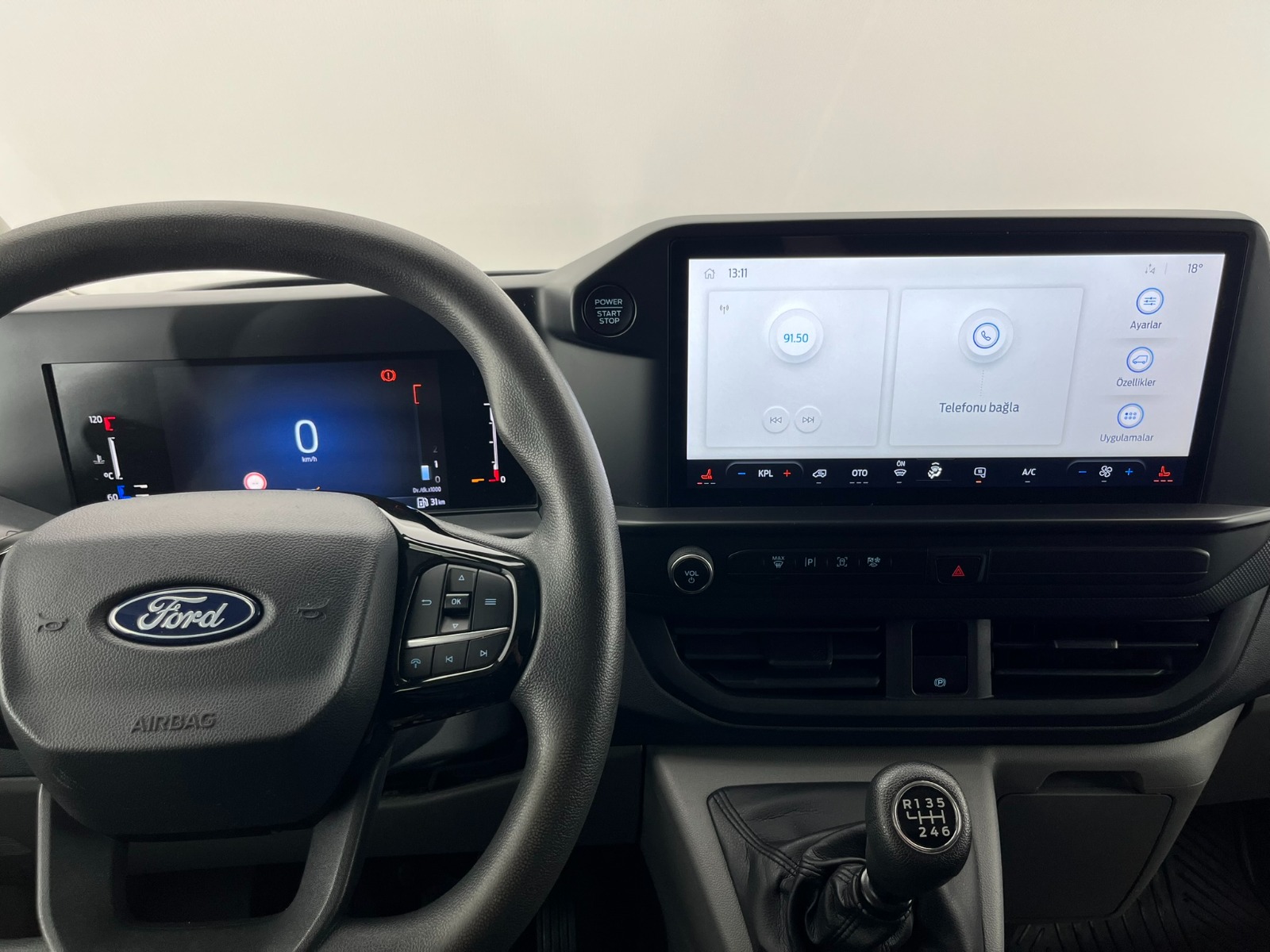 Ford Transit Custom Van 2.0 EcoBlue Upgrade 320 L Deluxe - 2023 - Detay