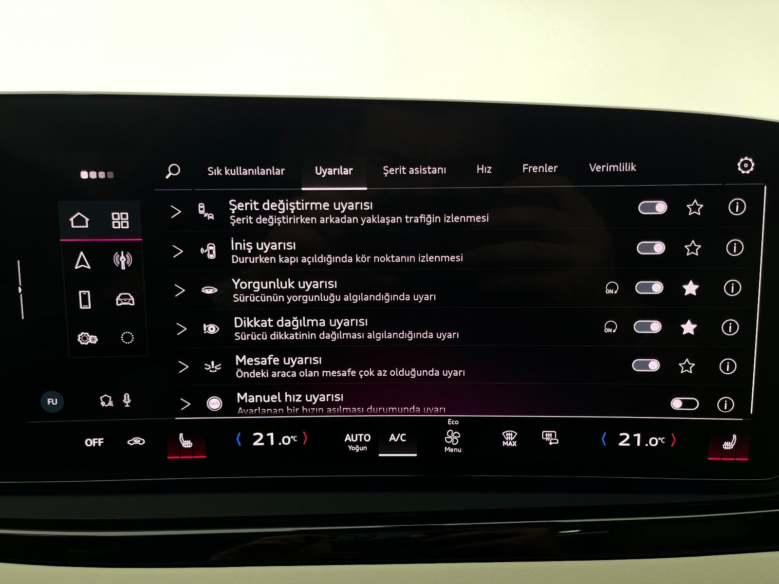 Audi A5 2.0 TFSI Hybrid - 2025 - Detay