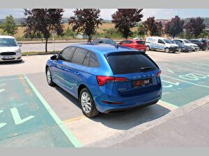 2020 Benzin Otomatik Skoda Scala Mavi Asal