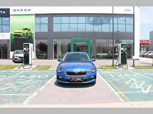 2020 Benzin Otomatik Skoda Scala Mavi Asal