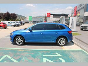 2020 Benzin Otomatik Skoda Scala Mavi Asal