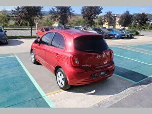 2018 Benzin Otomatik Nissan Micra Kırmızı Asal