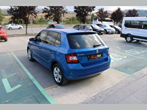 2016 Benzin Otomatik Skoda Fabia Mavi Asal