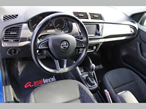 2016 Benzin Otomatik Skoda Fabia Mavi Asal