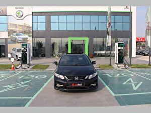 2015 Benzin + LPG Otomatik Honda Civic Siyah Asal