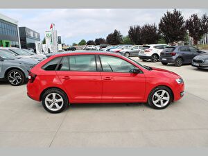2016 Dizel Otomatik Skoda Rapid Kırmızı Asal