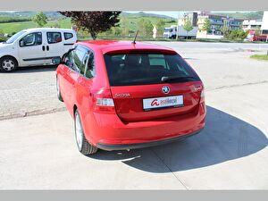2017 Benzin + LPG Otomatik Skoda Rapid Kırmızı Asal