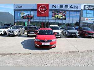 2017 Benzin + LPG Otomatik Skoda Rapid Kırmızı Asal