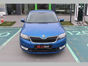 2015 Dizel Otomatik Skoda Rapid Mavi Asal