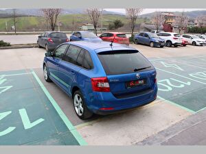 2015 Dizel Otomatik Skoda Rapid Mavi Asal