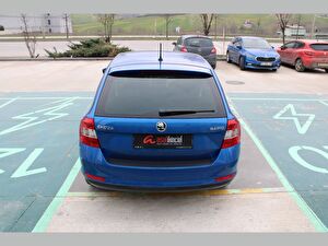 2015 Dizel Otomatik Skoda Rapid Mavi Asal