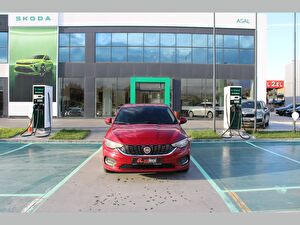 2016 Benzin + LPG Manuel Fiat Egea Kırmızı Asal