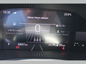 2024 Benzin Otomatik Skoda Fabia Gri Asal