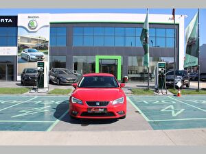 2016 Dizel Otomatik Seat Leon Kırmızı Asal