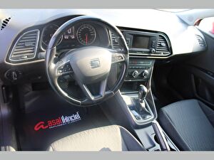 2016 Dizel Otomatik Seat Leon Kırmızı Asal